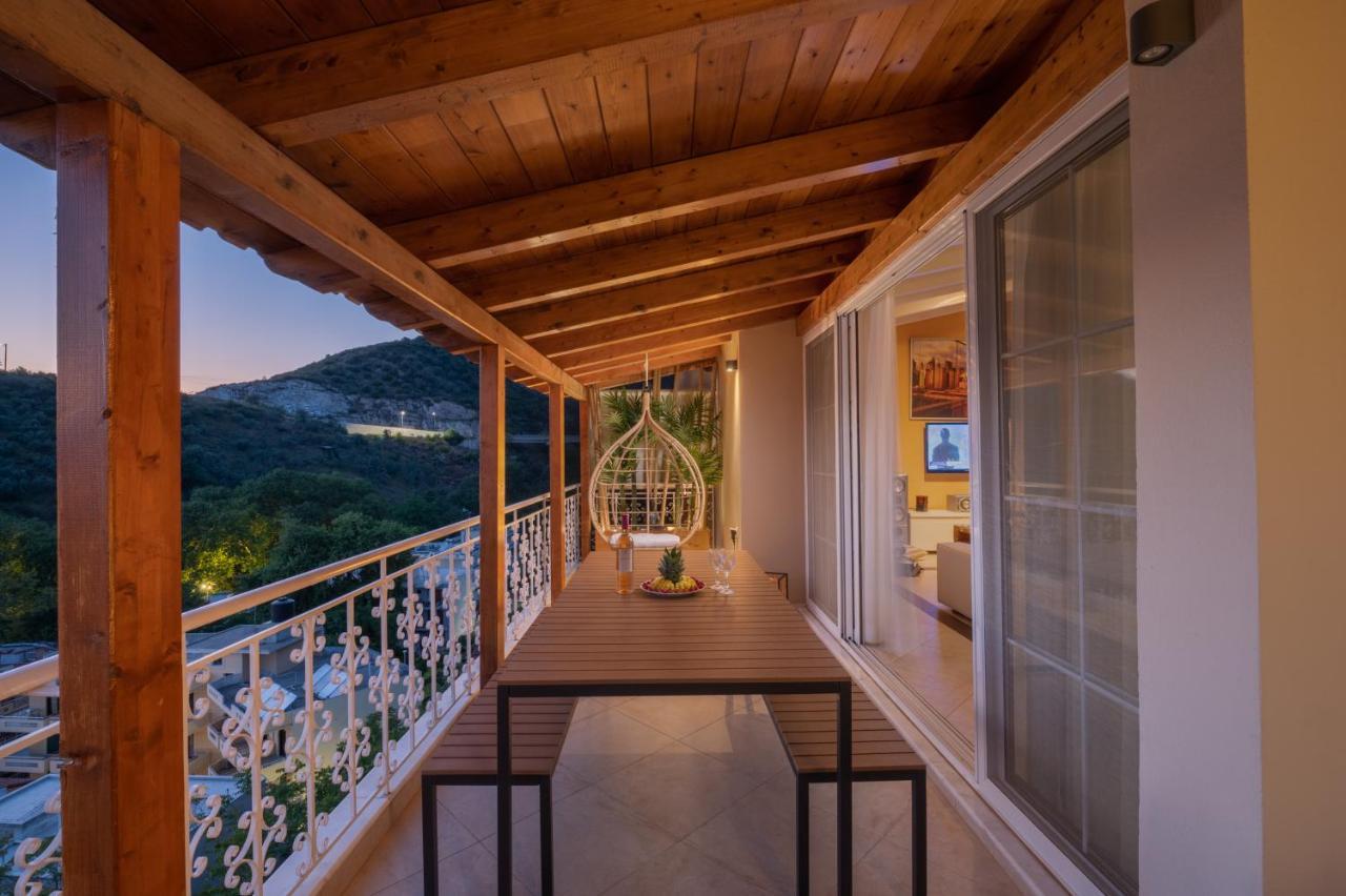 Panoramic View!Penthouse 120Qm Of Sea & Mountain Loutra Edipsou (Evia) Exterior foto