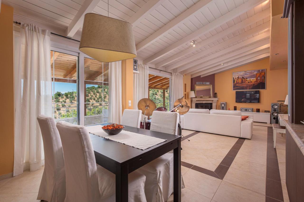 Panoramic View!Penthouse 120Qm Of Sea & Mountain Loutra Edipsou (Evia) Exterior foto