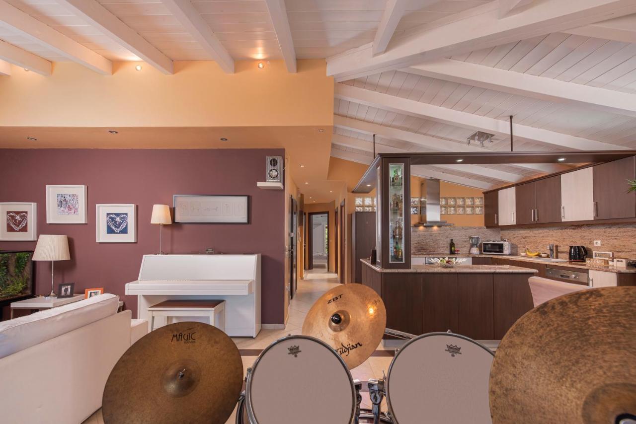 Panoramic View!Penthouse 120Qm Of Sea & Mountain Loutra Edipsou (Evia) Exterior foto