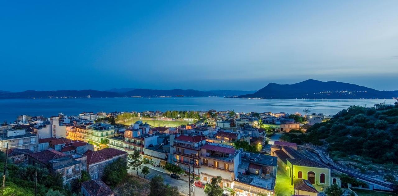 Panoramic View!Penthouse 120Qm Of Sea & Mountain Loutra Edipsou (Evia) Exterior foto