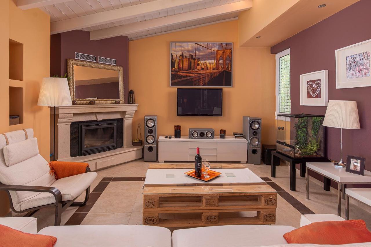 Panoramic View!Penthouse 120Qm Of Sea & Mountain Loutra Edipsou (Evia) Exterior foto